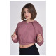 Target Γυναικεία ζακέτα Loose Cropped Jacket French Terry "Icon"